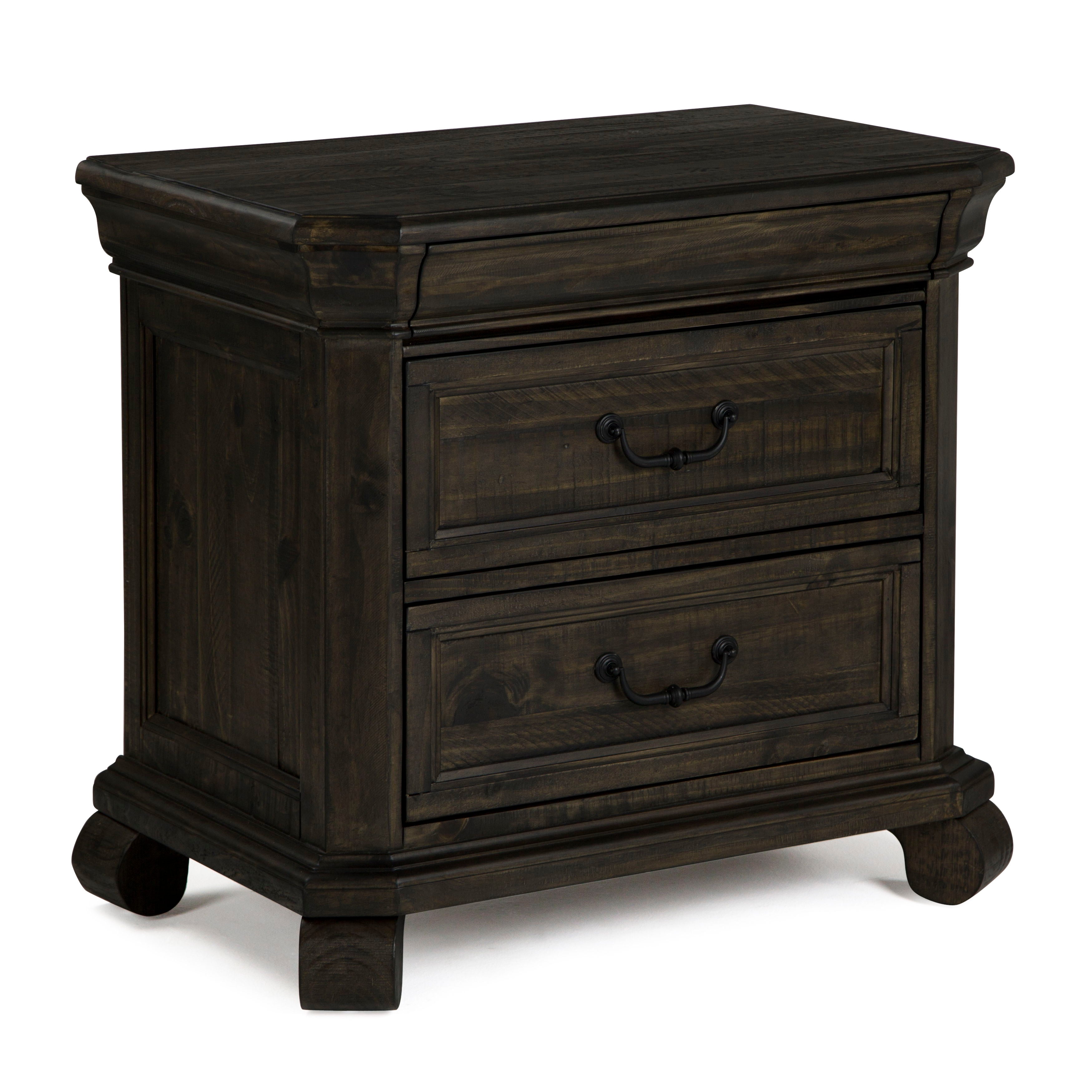 Bellamy - Drawer Nightstand - Peppercorn - Premium Accent Nightstands from Magnussen Furniture - Just $719! Shop now at brett interiors