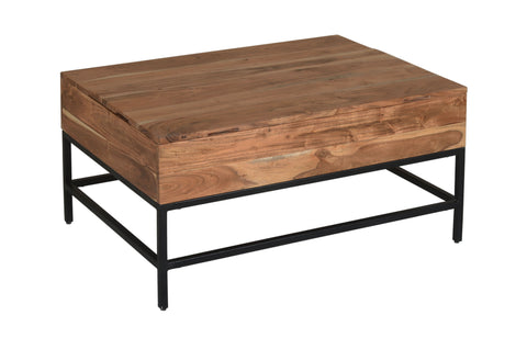 Springdale - Lift Top Cocktail Table - Natural Finish - Premium Cocktail Tables from Coast2Coast Home - Just $1237.50! Shop now at brett interiors