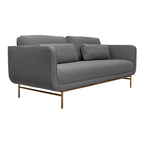 Lilou - 77" Fabric Sofa - Premium Stationary Sofas from Armen Living - Just $2190! Shop now at brett interiors