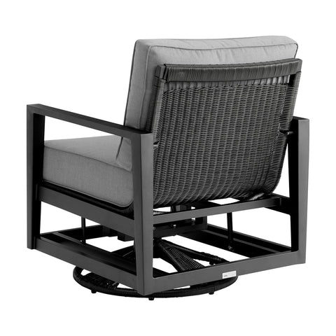 Cayman - Aluminum Outdoor Seating Set With Cushion - Premium 3 Piece Outdoor Sets from Armen Living - Just $3835! Shop now at brett interiors