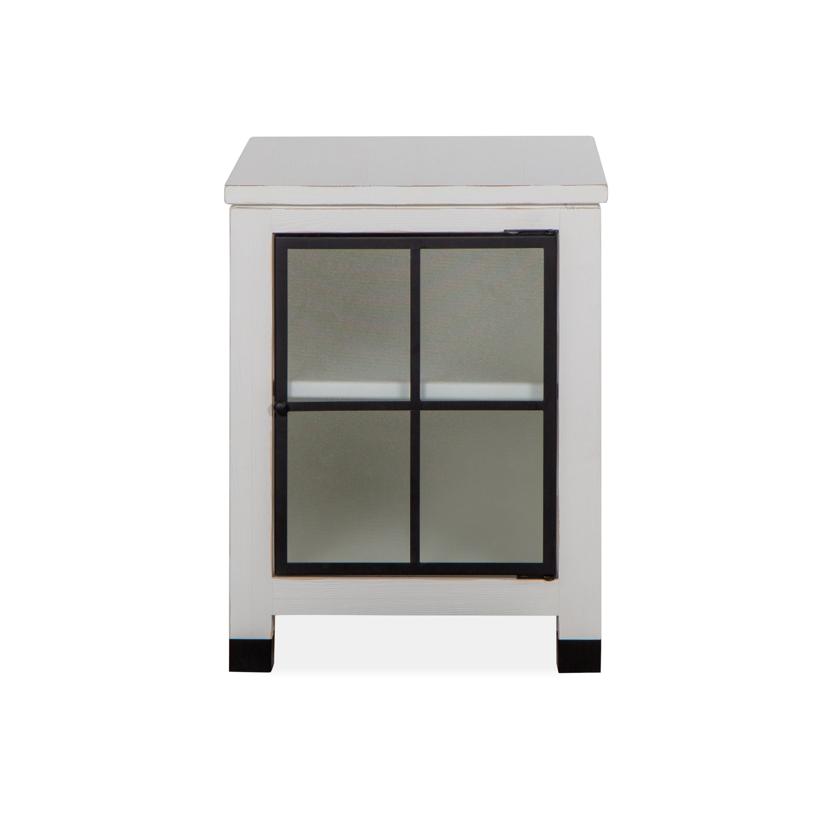 Harper Springs - Chairside End Table - Silo White - Premium Chair Side Tables from Magnussen Furniture - Just $625! Shop now at brett interiors