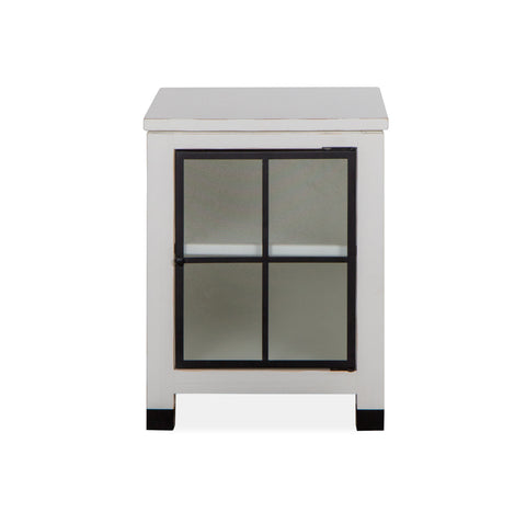 Harper Springs - Chairside End Table - Silo White - Premium Chair Side Tables from Magnussen Furniture - Just $625! Shop now at brett interiors