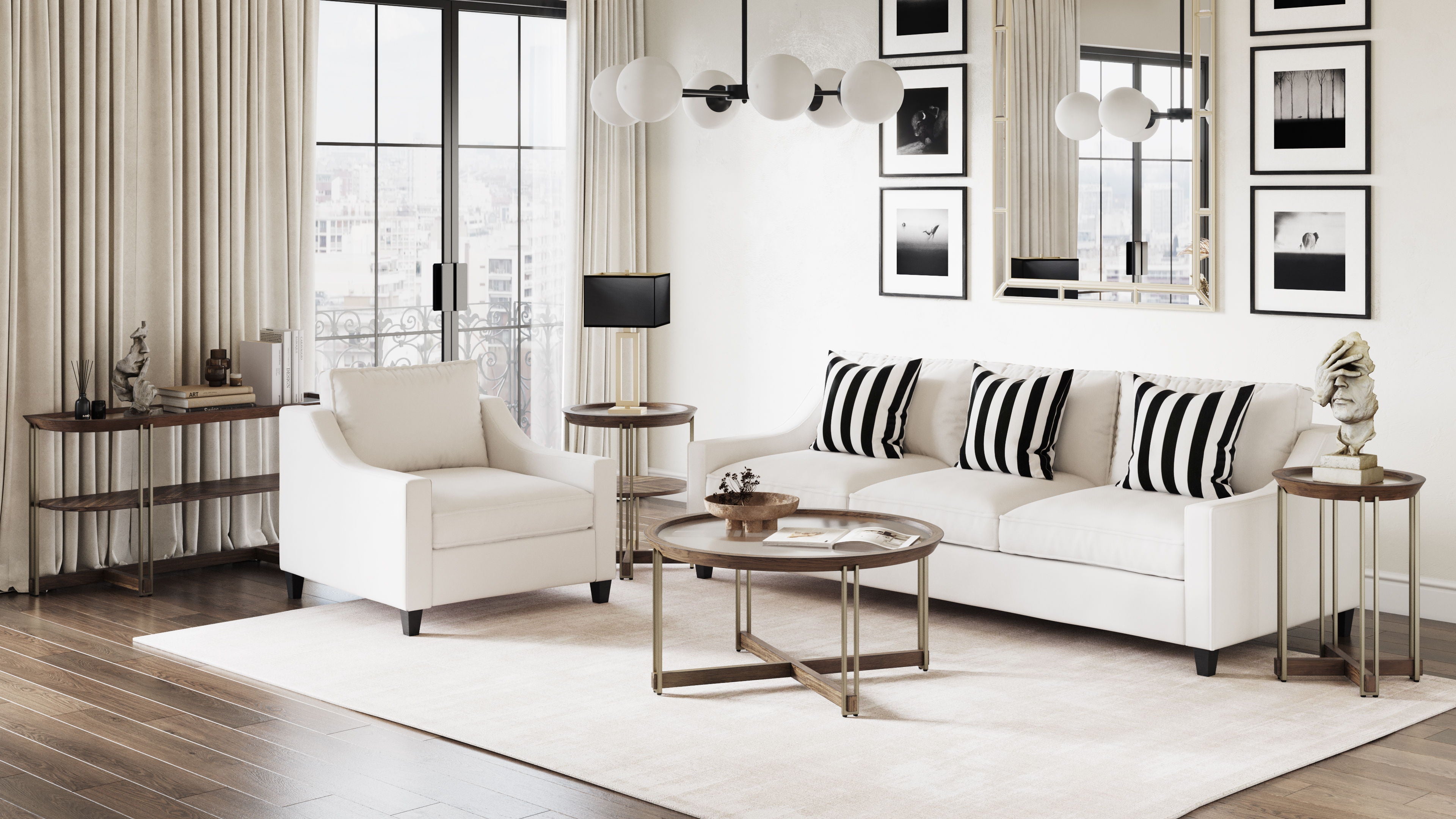 Hadleigh - Shaped Accent End Table - Honey - Premium End Tables from Magnussen Furniture - Just $375! Shop now at brett interiors