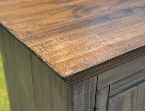 Catalina - Nightstand - Weathered Gray - Premium Accent Nightstands from International Furniture Direct - Just $592.50! Shop now at brett interiors