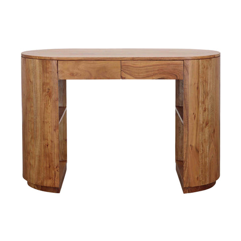 Khana - Natural Writing Desk - Natural - Premium Writing Desks from Coast2Coast Home - Just $2475! Shop now at brett interiors