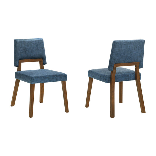 Channell - Wood Dining Chair (Set of 2) - Premium Chair Sets from Armen Living - Just $300! Shop now at brett interiors