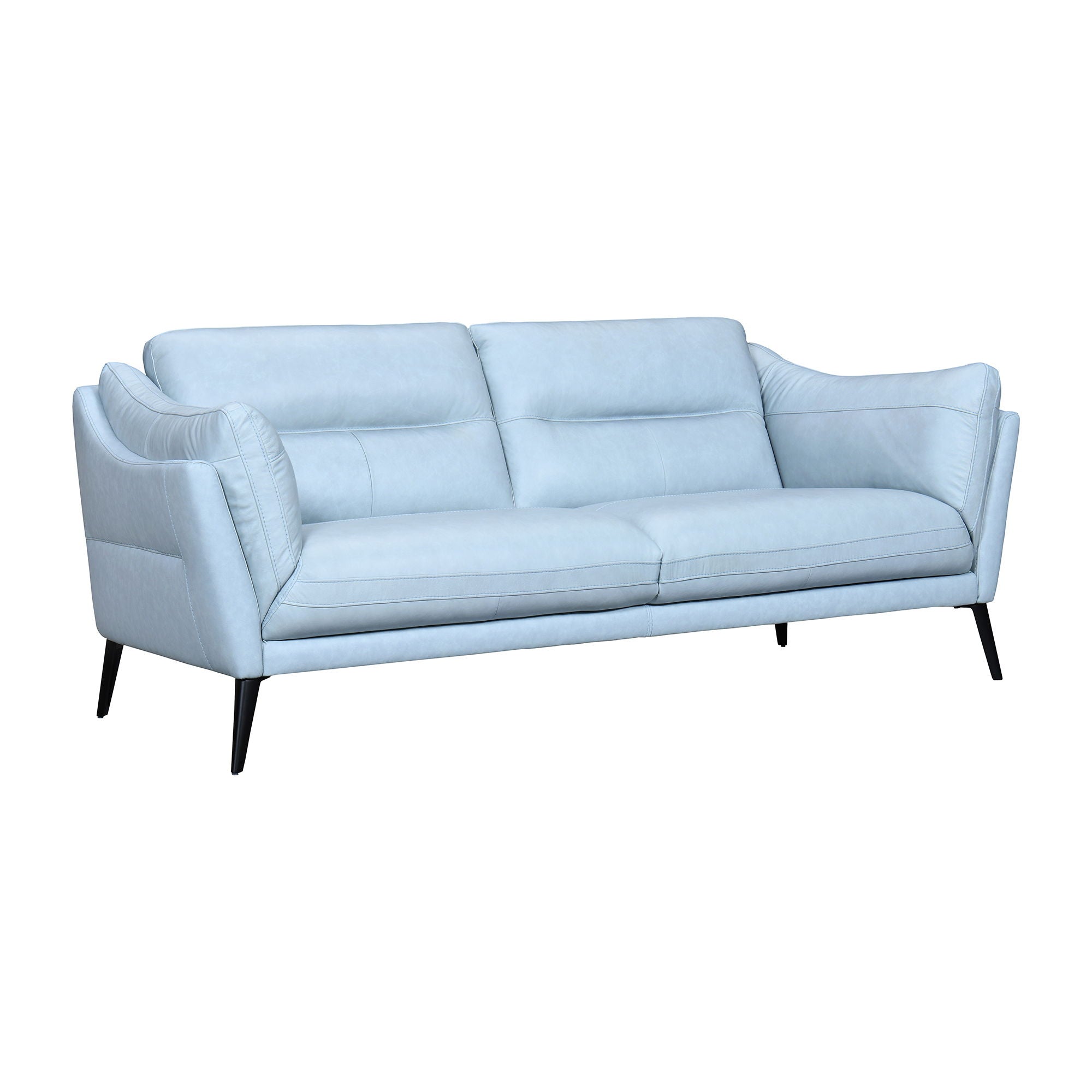 Franz - Leather Sofa - Premium Stationary Sofas from Armen Living - Just $2960! Shop now at brett interiors