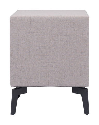 Halle - Side Table - Gray - Premium Side Tables from Zuo Modern - Just $650! Shop now at brett interiors