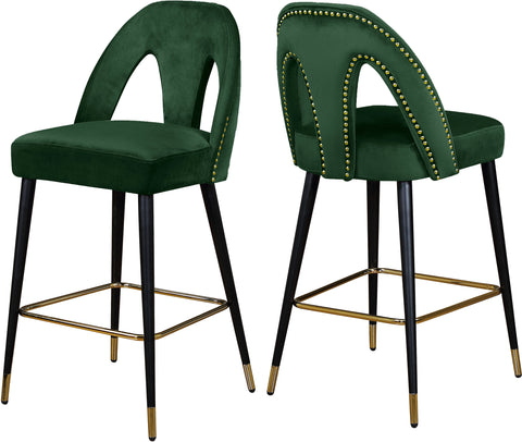 Akoya - Stool (Set of 2) - Premium Stool Sets from Meridian Furniture - Just $700! Shop now at brett interiors