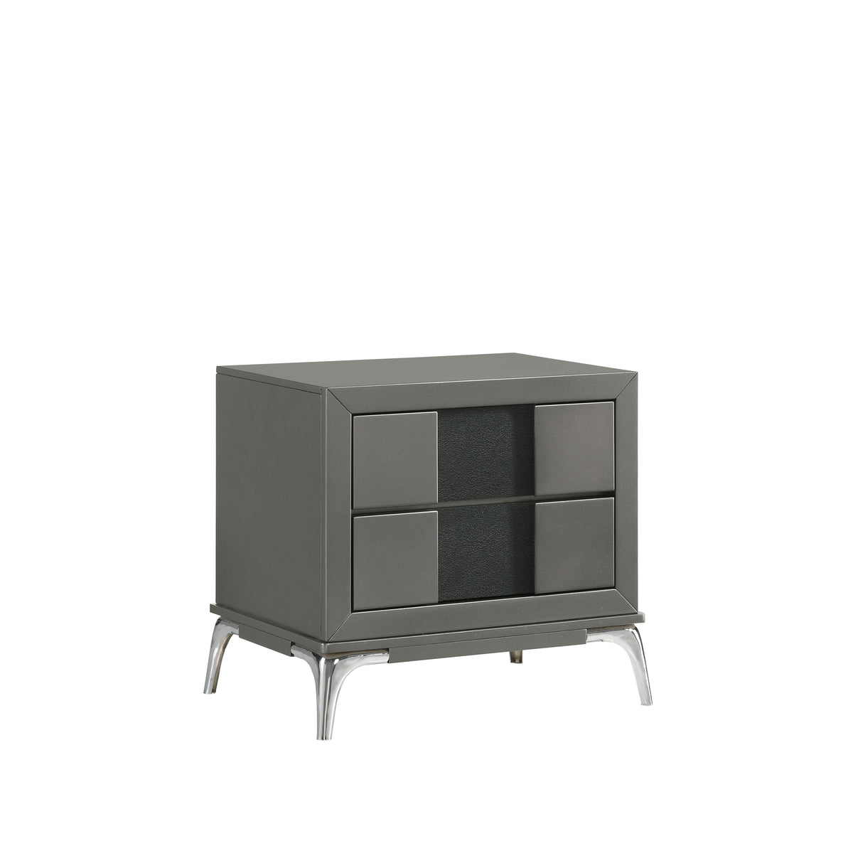 Nocturne - Nightstand - Slate - Premium Accent Nightstands from New Classic - Just $200! Shop now at brett interiors