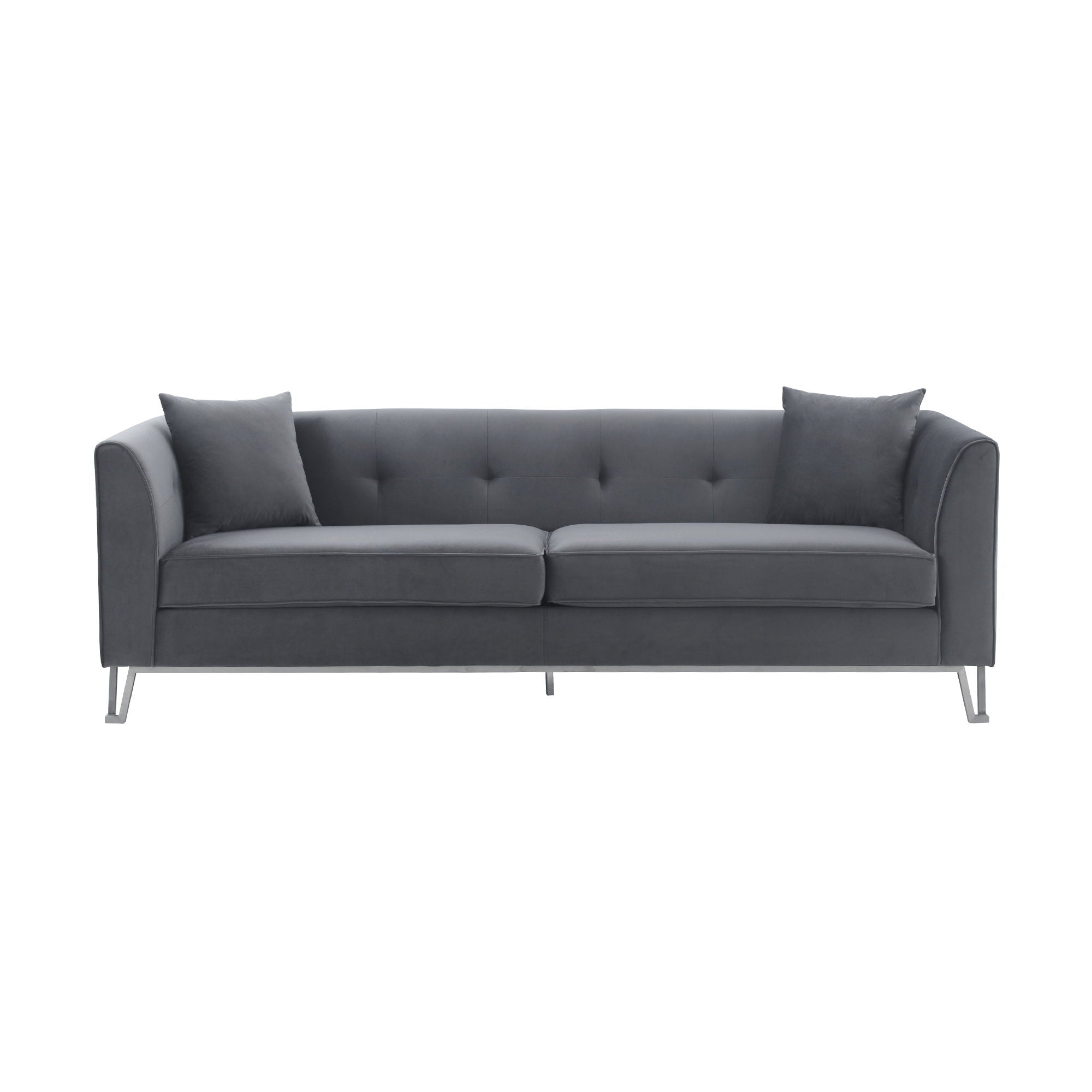 Everest - Upholstered Sofa - Premium Stationary Sofas from Armen Living - Just $2310! Shop now at brett interiors