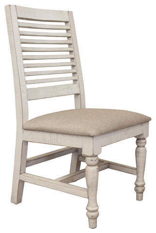 Stone - Chair Ladder Backrest - Premium Side Chairs from International Furniture Direct - Just $290! Shop now at brett interiors