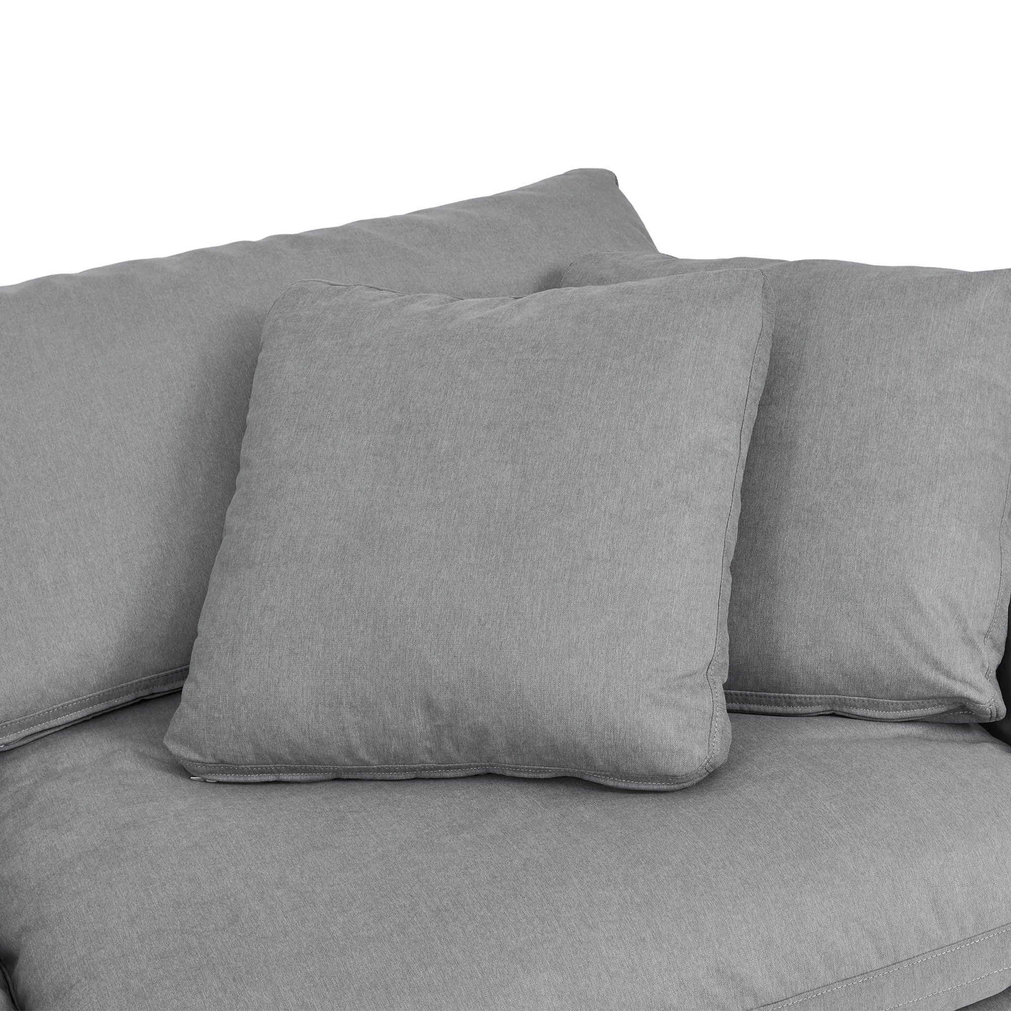 Liberty - 96.5" Upholstered Sofa - Premium Stationary Sofas from Armen Living - Just $3122.50! Shop now at brett interiors