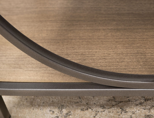 Zandria - Cocktail Table - Peanut - Premium Cocktail Tables from International Furniture Direct - Just $722.50! Shop now at brett interiors