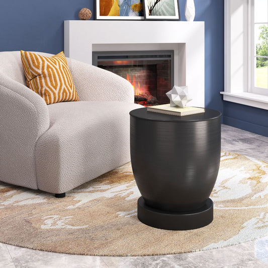 Baku - Side Table - Black - Premium Side Tables from Zuo Modern - Just $675! Shop now at brett interiors