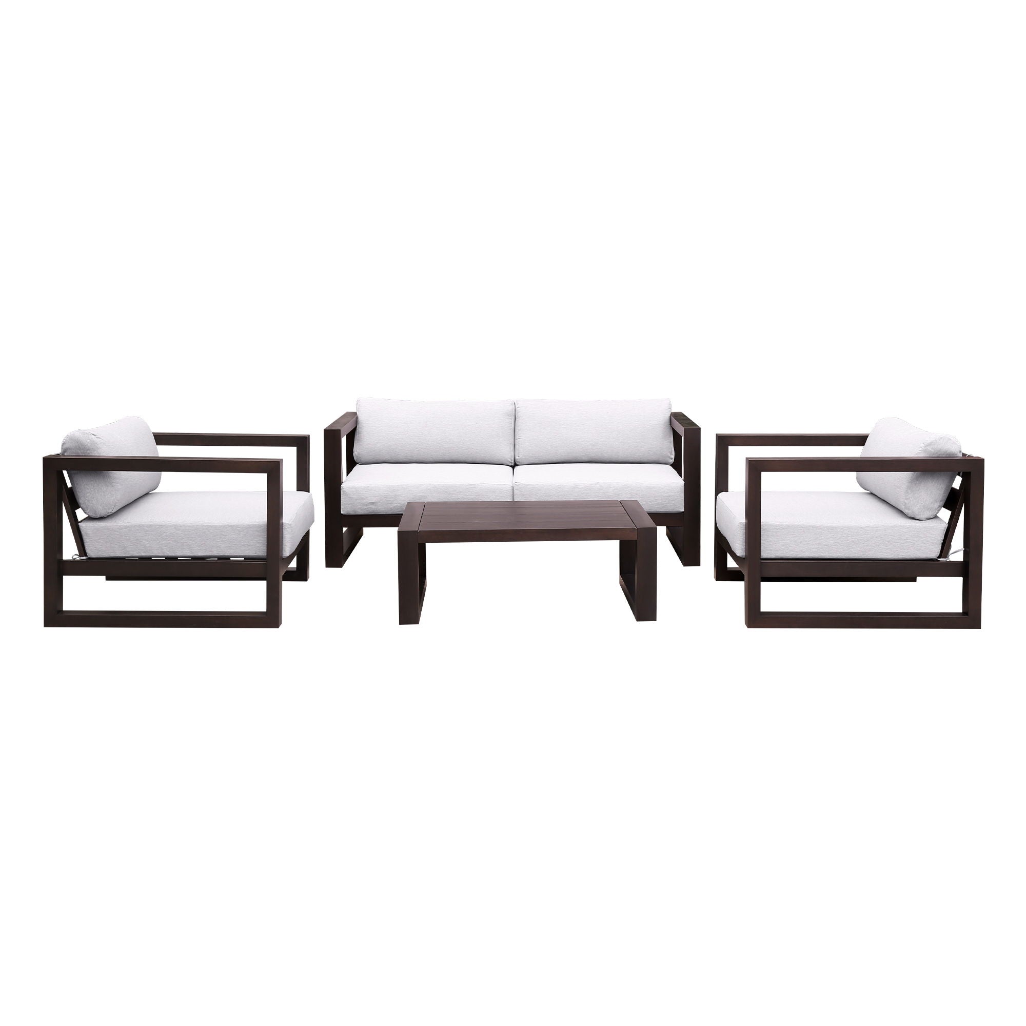 Paradise - Outdoor Sofa Seating Set - Premium 4 Piece Outdoor Sets from Armen Living - Just $5905! Shop now at brett interiors