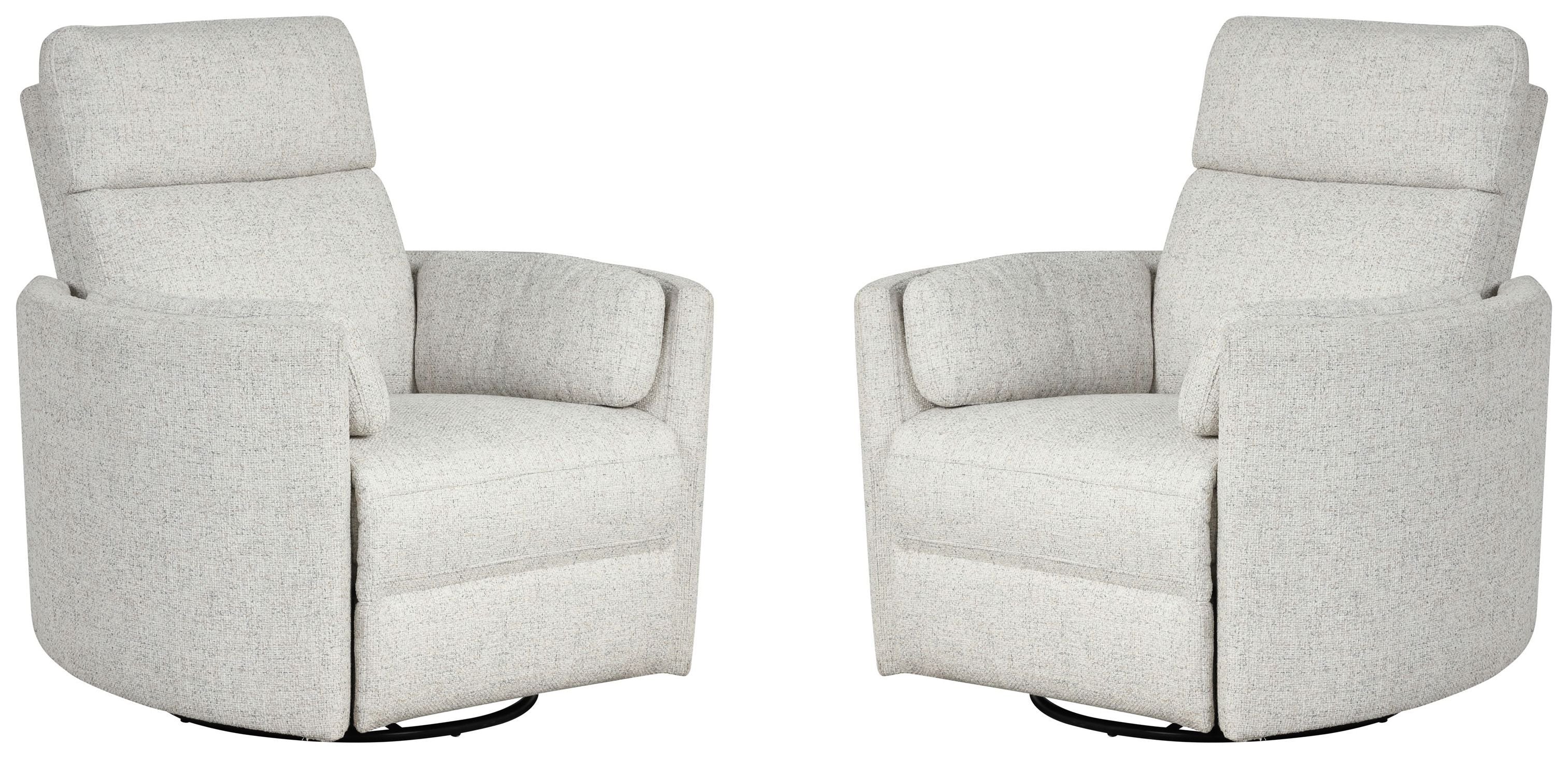 Radius - Power Swivel Glider Recliner (Set of 2) - Premium Chair Sets from Parker Living - Just $1745! Shop now at brett interiors