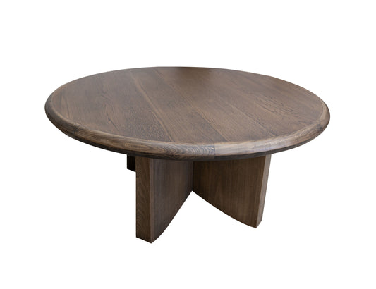 Novus Lodge - Round Cocktail Table - Dark Brown - Premium Cocktail Tables from International Furniture Direct - Just $797.50! Shop now at brett interiors