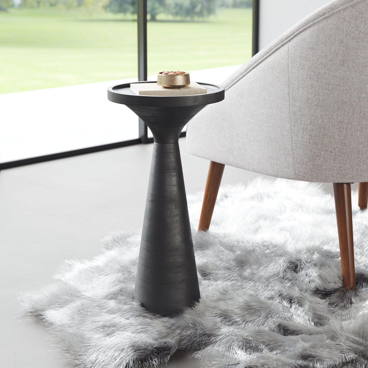 Omni - Side Table - Black - Premium Side Tables from Zuo Modern - Just $475! Shop now at brett interiors
