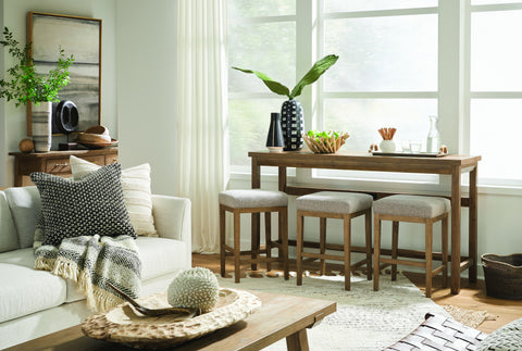 Lindon - Console Sofa Table - Belgian Wheat - Premium Sofa Tables from Magnussen Furniture - Just $899! Shop now at brett interiors