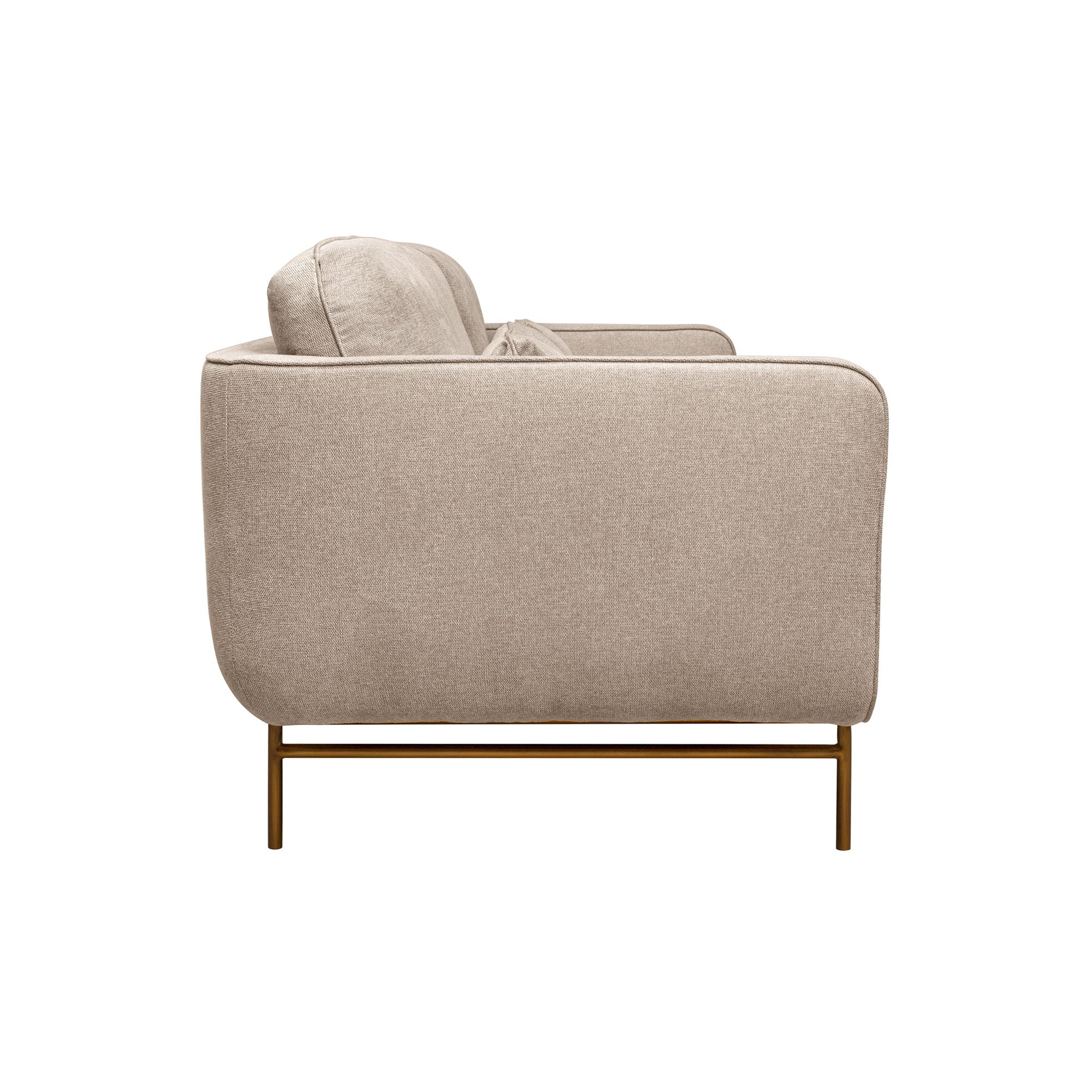 Lilou - 77" Fabric Sofa - Premium Stationary Sofas from Armen Living - Just $2190! Shop now at brett interiors