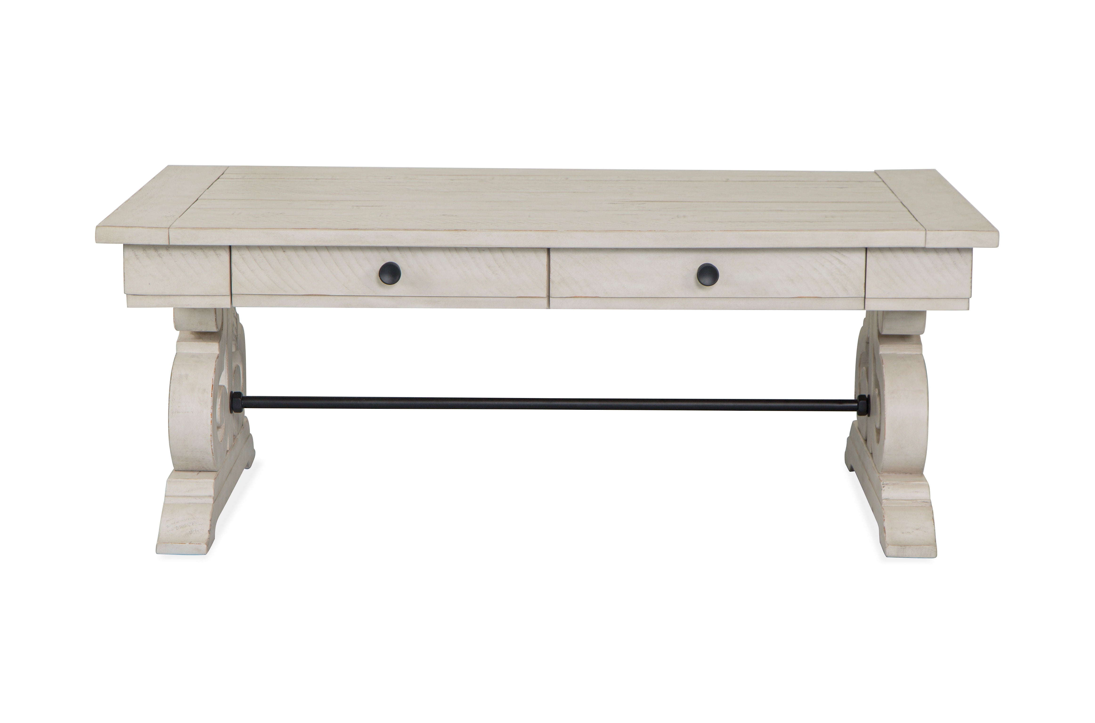 Bronwyn - Rectangular Cocktail Table - Alabaster - Premium Cocktail Tables from Magnussen Furniture - Just $799! Shop now at brett interiors