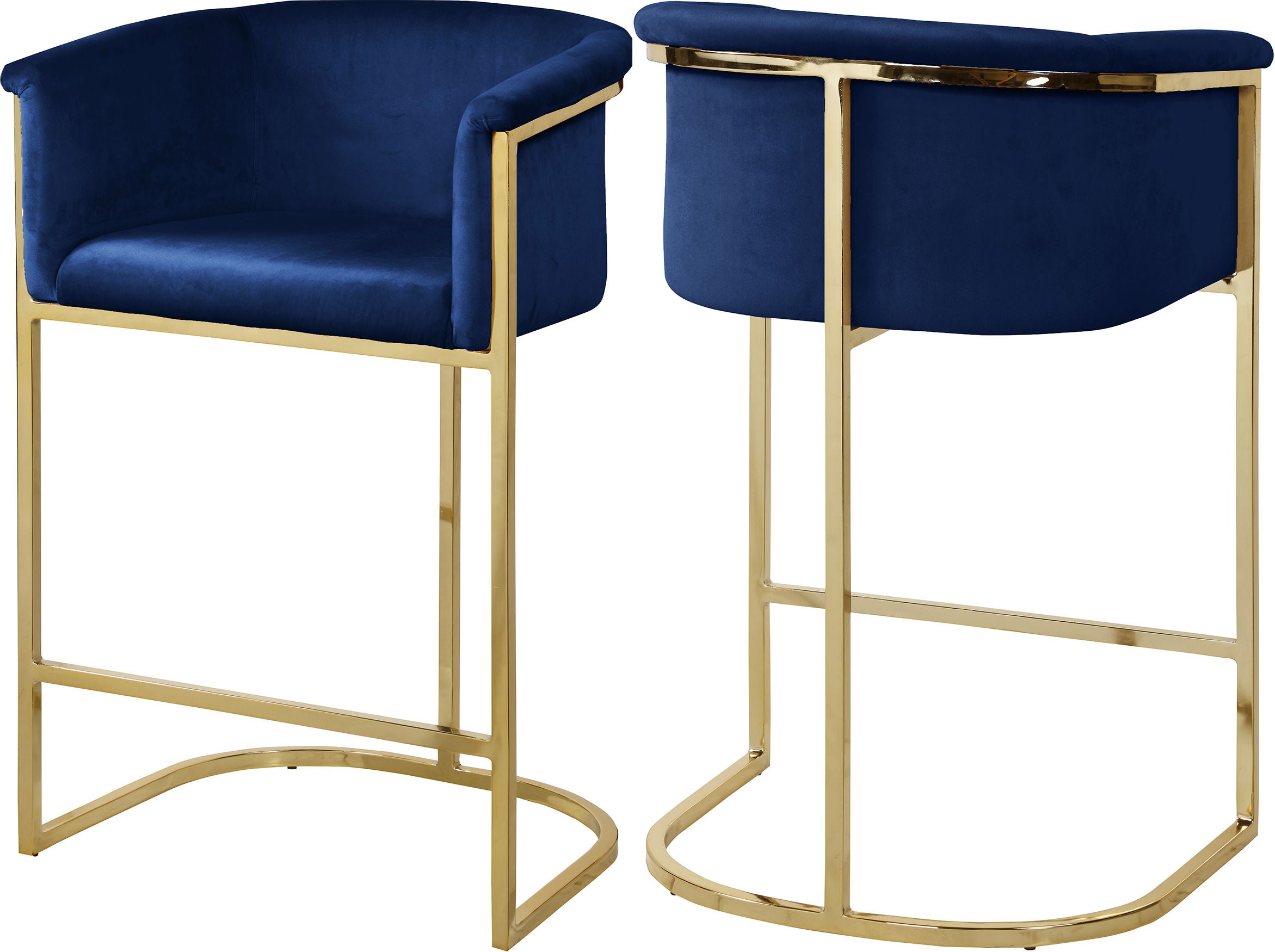 Donatella - Stool - Premium Adjustable Height from Meridian Furniture - Just $537.50! Shop now at brett interiors