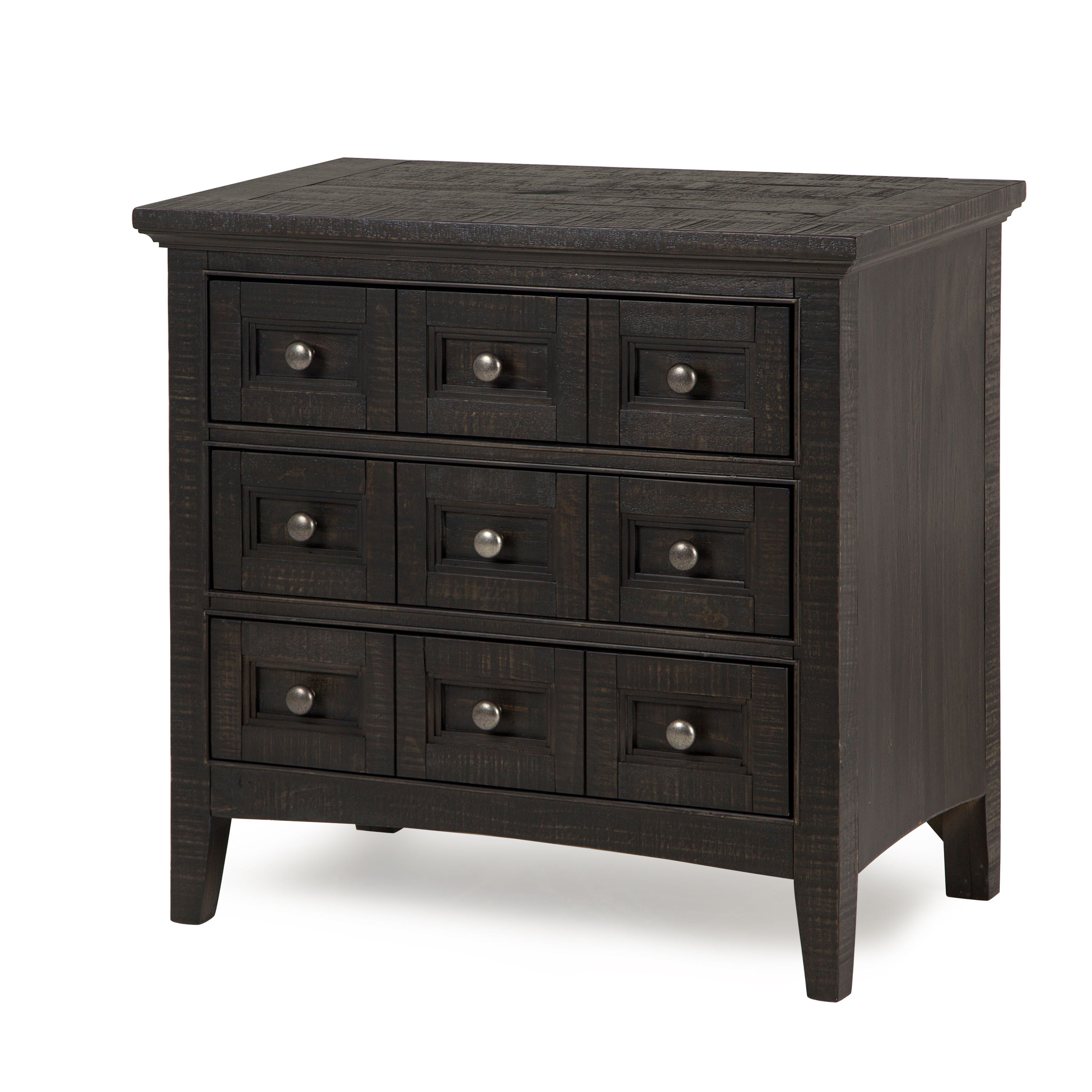 Westley Falls - Drawer Nightstand - Graphite - Premium Accent Nightstands from Magnussen Furniture - Just $549! Shop now at brett interiors