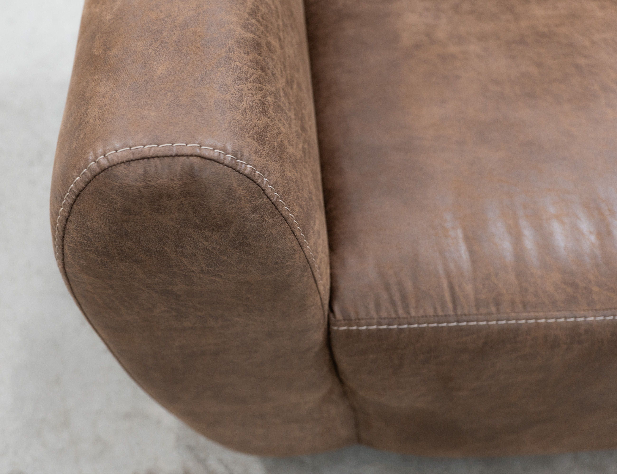Tamesis - Armchair - Chocolate Brown - Premium Swivel Chairs from International Furniture Direct - Just $1087.50! Shop now at brett interiors