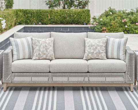 Seton Creek - Gray - Sofa With Cushion - Premium Sofas from Signature Design by Ashley® - Just $1863.13! Shop now at brett interiors