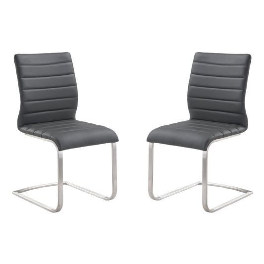 Fusion - Contemporary Side Chair - Premium Chair Sets from Armen Living - Just $595! Shop now at brett interiors