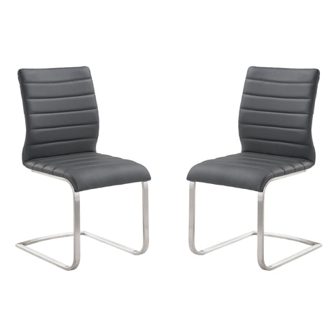 Fusion - Contemporary Side Chair - Premium Chair Sets from Armen Living - Just $595! Shop now at brett interiors