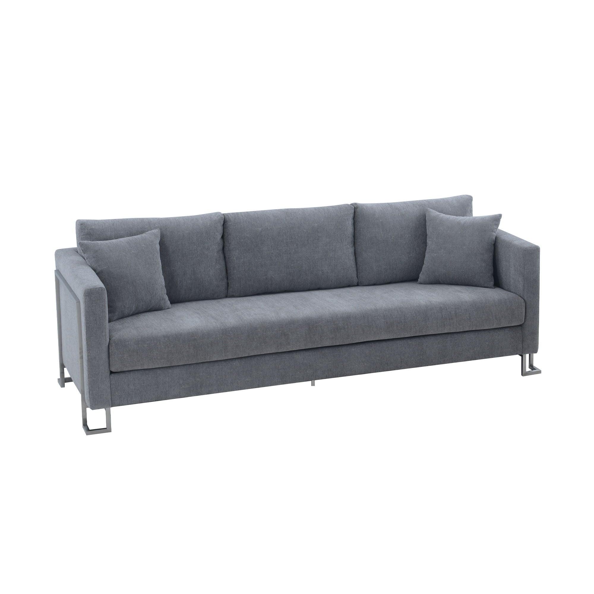 Heritage - Upholstered Sofa - Premium Stationary Sofas from Armen Living - Just $2082.50! Shop now at brett interiors