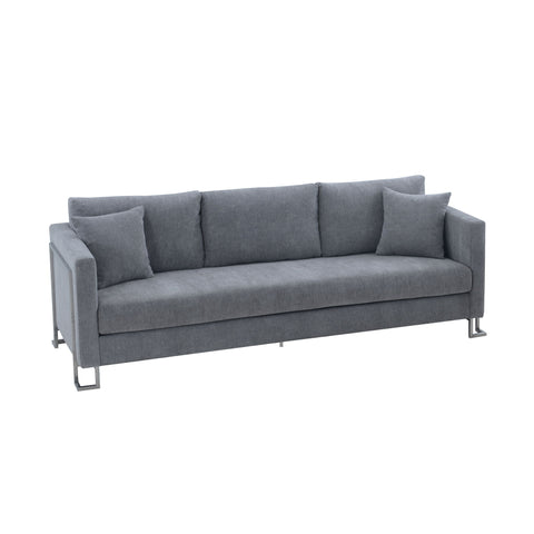 Heritage - Upholstered Sofa - Premium Stationary Sofas from Armen Living - Just $2082.50! Shop now at brett interiors