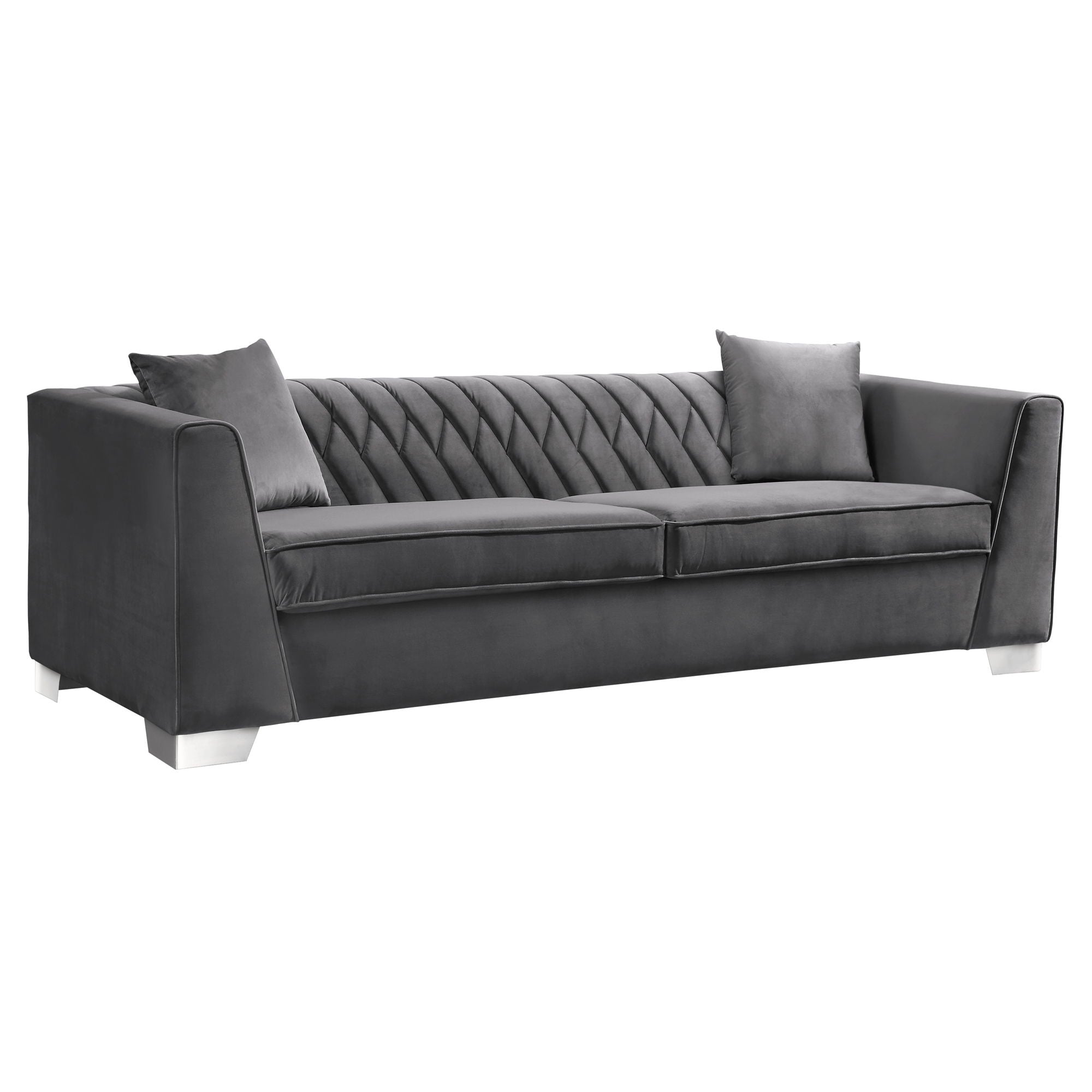 Cambridge - Contemporary Sofa - Premium Stationary Sofas from Armen Living - Just $1910! Shop now at brett interiors