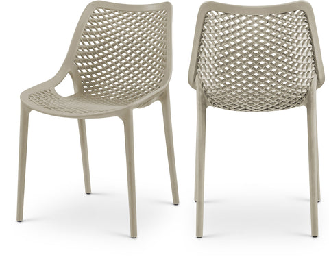 Mykonos - Outdoor Patio Dining Chair Set - Premium Chair Sets from Meridian Furniture - Just $650! Shop now at brett interiors