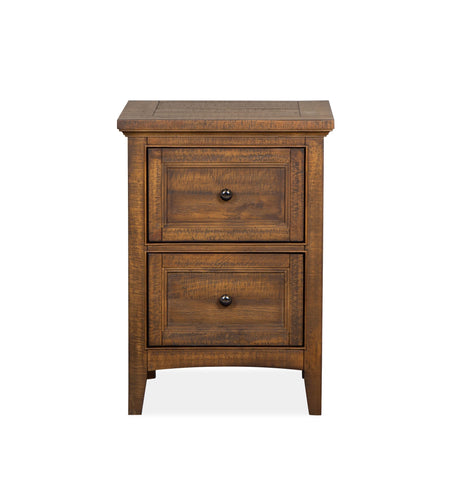 Bay Creek - Small Drawer Nightstand - Toasted Nutmeg - Premium Accent Nightstands from Magnussen Furniture - Just $485! Shop now at brett interiors