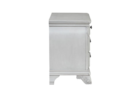 Cambria Hills - Nightstand - Mist Gray - Premium Accent Nightstands from New Classic - Just $375! Shop now at brett interiors
