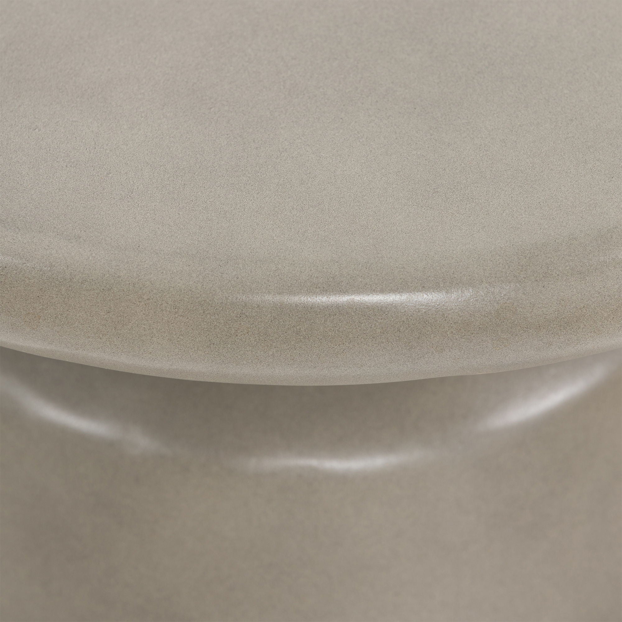 Umbre - Indoor / Outdoor Accent Stool End Table - Concrete - Premium End Tables from Armen Living - Just $192.50! Shop now at brett interiors