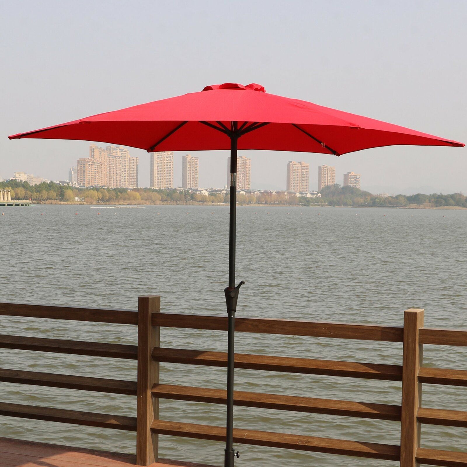 9' Pole Umbrella With Carry Bag - Premium Umbrellas & Canopies from Gather Craft - Just $114! Shop now at brett interiors
