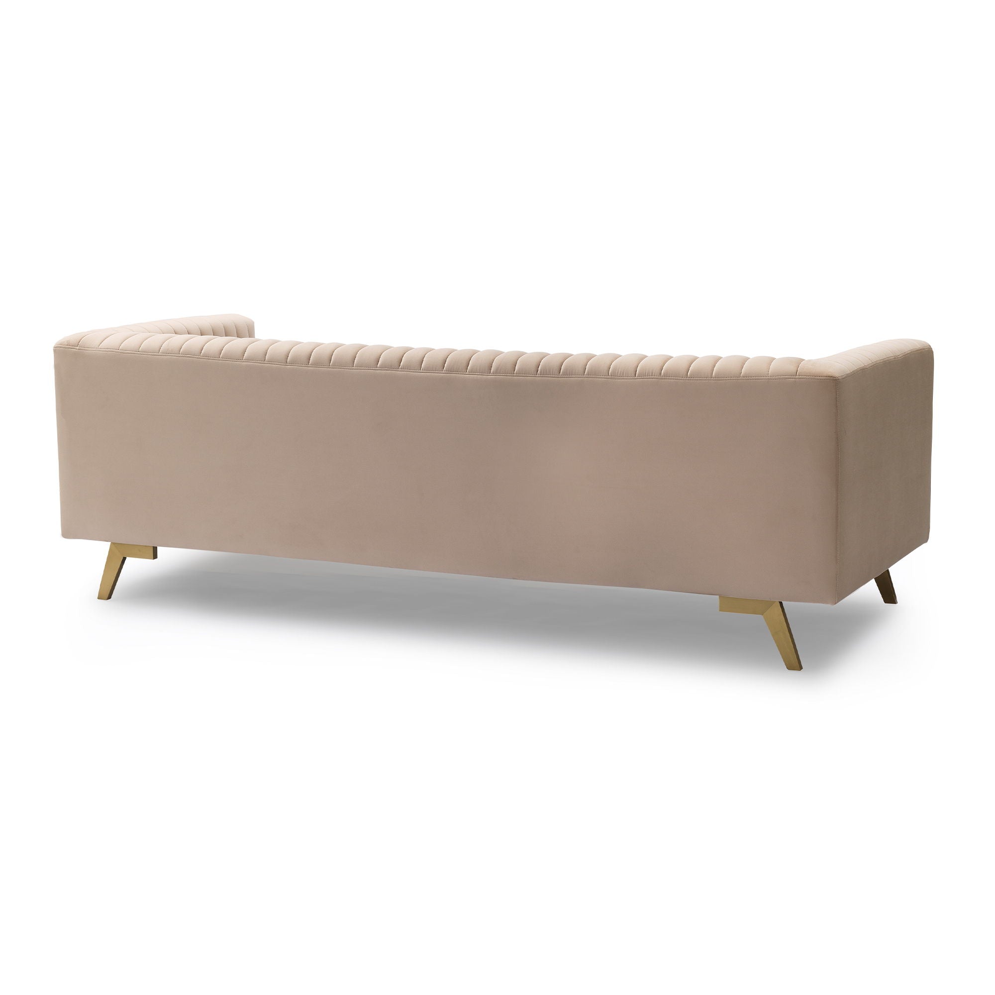 Liv - Modern Velvet Sofa - Premium Stationary Sofas from Armen Living - Just $1432.50! Shop now at brett interiors