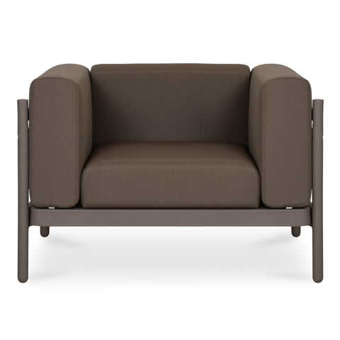 Suri - Outdoor Lounge Chair - Taupe - Premium Lounge Chairs from Moe's Home Collection - Just $1747.50! Shop now at brett interiors