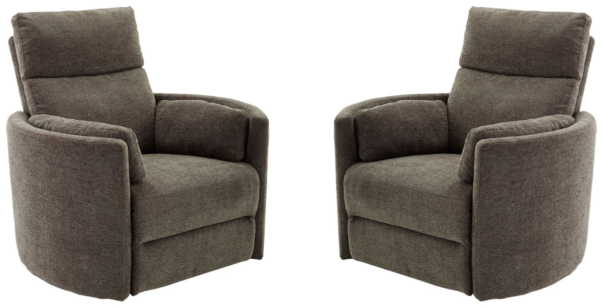 Radius - Power Swivel Glider Recliner (Set of 2) - Premium Chair Sets from Parker Living - Just $1745! Shop now at brett interiors