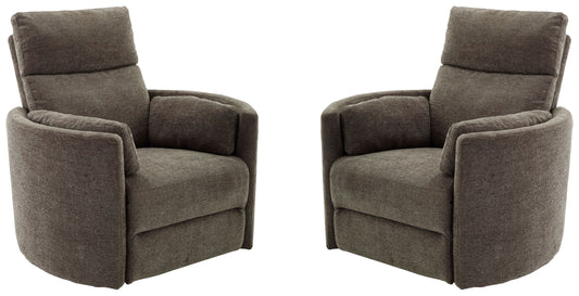 Radius - Power Swivel Glider Recliner (Set of 2) - Premium Chair Sets from Parker Living - Just $1745! Shop now at brett interiors