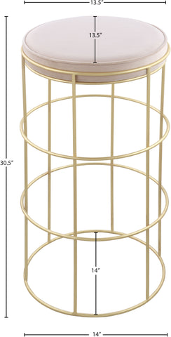 Rebar - Counter Stool - Premium Counter Height (24"-27") from Meridian Furniture - Just $237.50! Shop now at brett interiors