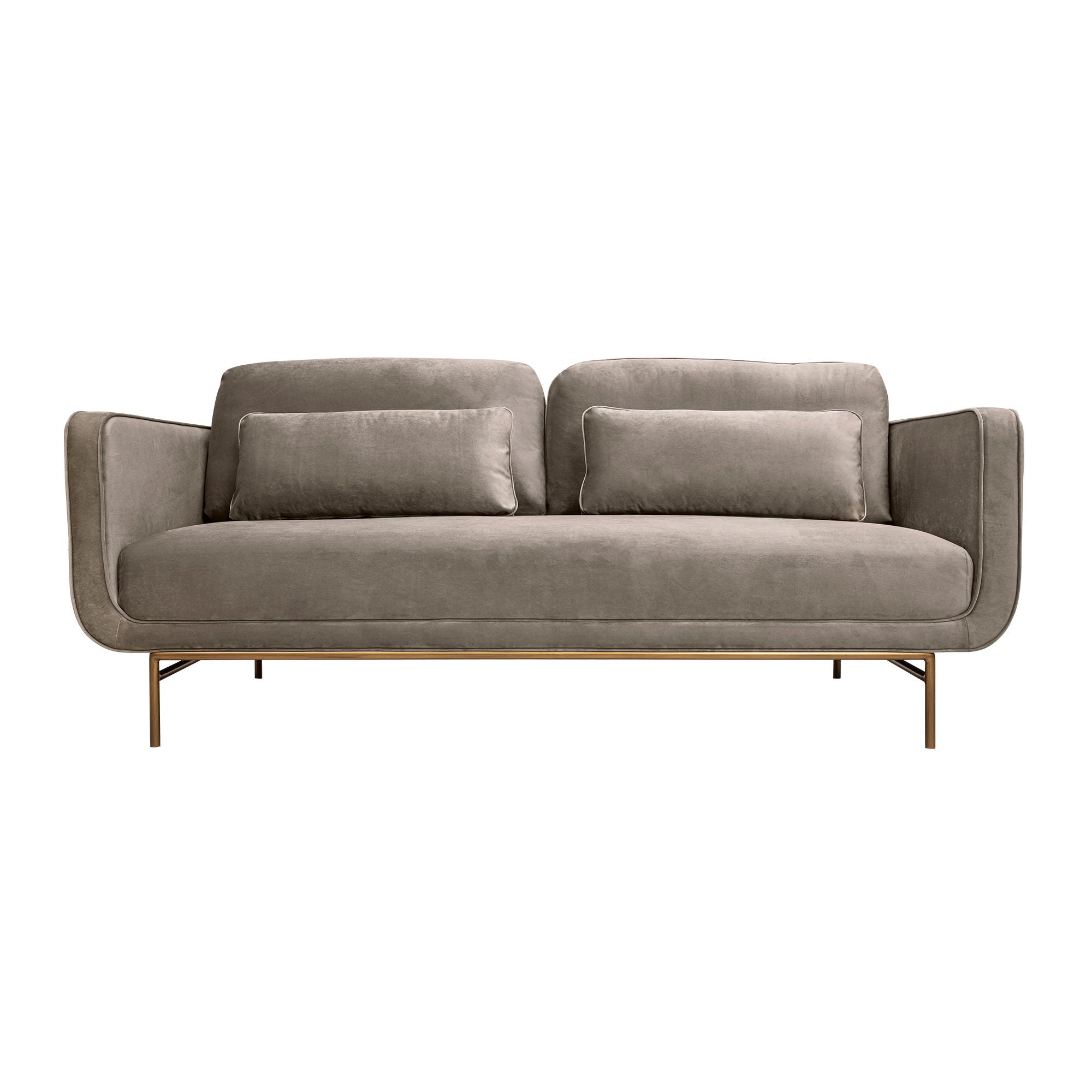 Lilou - 77" Fabric Sofa - Premium Stationary Sofas from Armen Living - Just $2190! Shop now at brett interiors