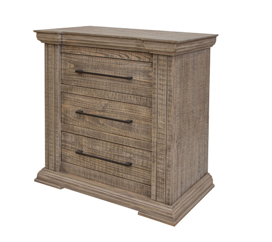 Tower - Nightstand - Mink Gray - Premium Accent Nightstands from International Furniture Direct - Just $625! Shop now at brett interiors