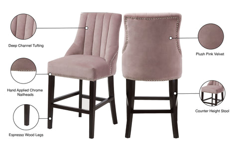 Oxford - Stool (Set of 2) - Premium Stool Sets from Meridian Furniture - Just $625! Shop now at brett interiors