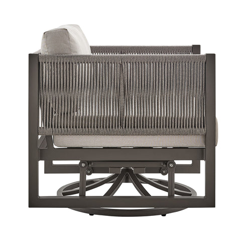 Mareike - Outdoor Patio Swivel Glider Lounge Chair - Premium Swivel Chairs from Armen Living - Just $1497.50! Shop now at brett interiors