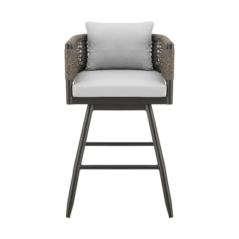 Alegria - Outdoor Patio Swivel Bar Stool - Premium Counter Height (24"-27") from Armen Living - Just $887.50! Shop now at brett interiors